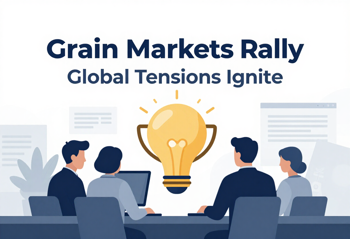 Grain Markets Rally as Global Tensions Ignite Fresh Commodity Price Surge - AgroLatam